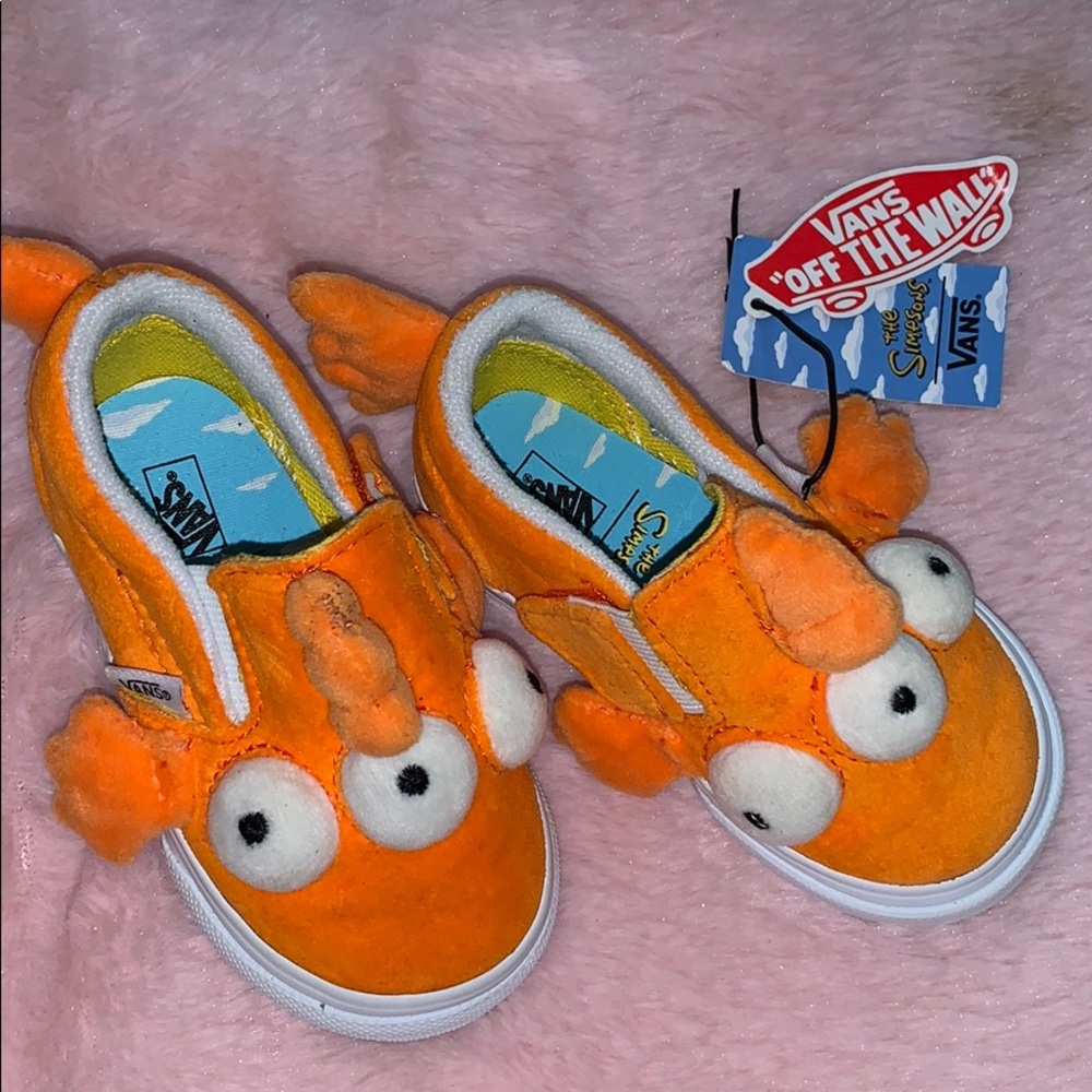 Vans The Simpsons Slip On V Blinky Skate Shoe Baby